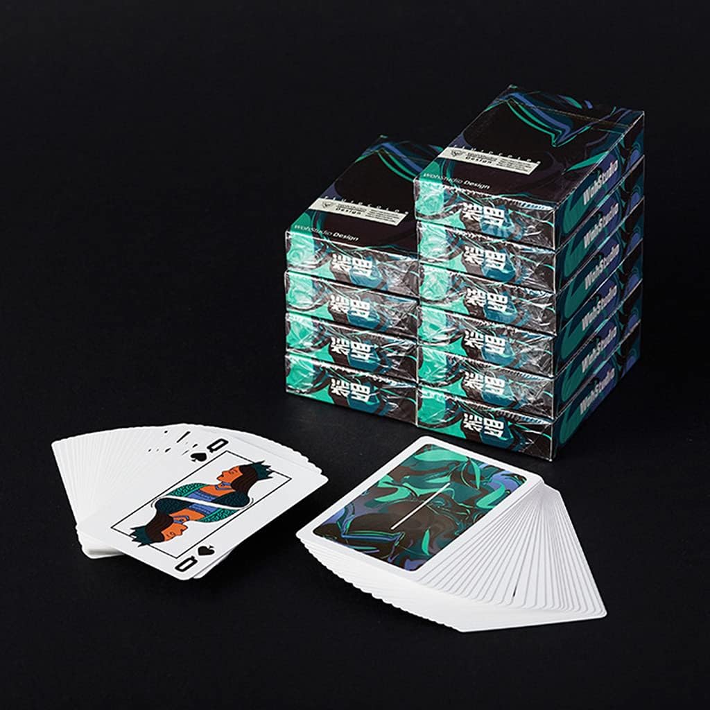 54 Sheet Pattern Vintage Packed Paper Playing Cards Deck Tricks Cool Tricks Card Game