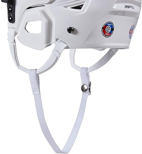 Miniatura 3 de Correa acolchada para casco de hockey, correa para barbilla para casco de hockey sobre hielo, correa de barbilla de repuesto para hockey, juegos de