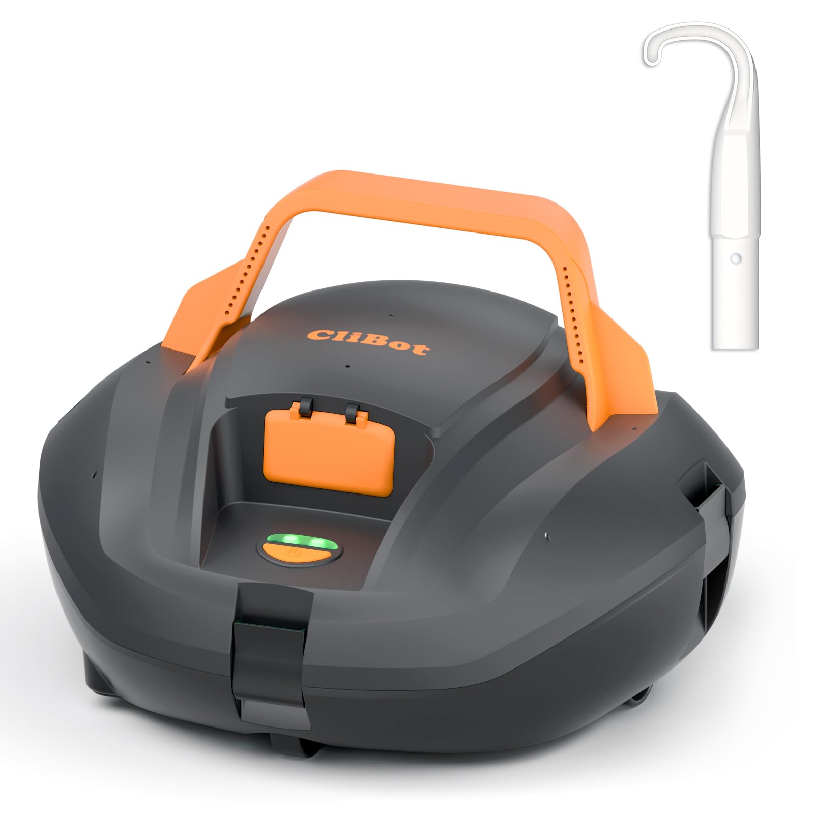 Cordless Robotic Pool Cleaner, Automatic Pool Vacuum with 120Mins Runtime, Powerful Suction and Auto-Parking, Pool Vacuum for Above Ground Pool Up to 850 Sq. Ft