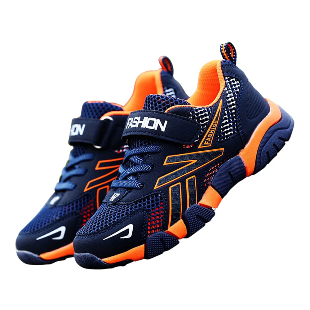 Hopscotch Boys Text Print with Fixed Lace Athletic Shoes in Orange Color for Ages 8-9 Years (B0B5KR9NKG) Amazon Price History, Amazon Price Tracker