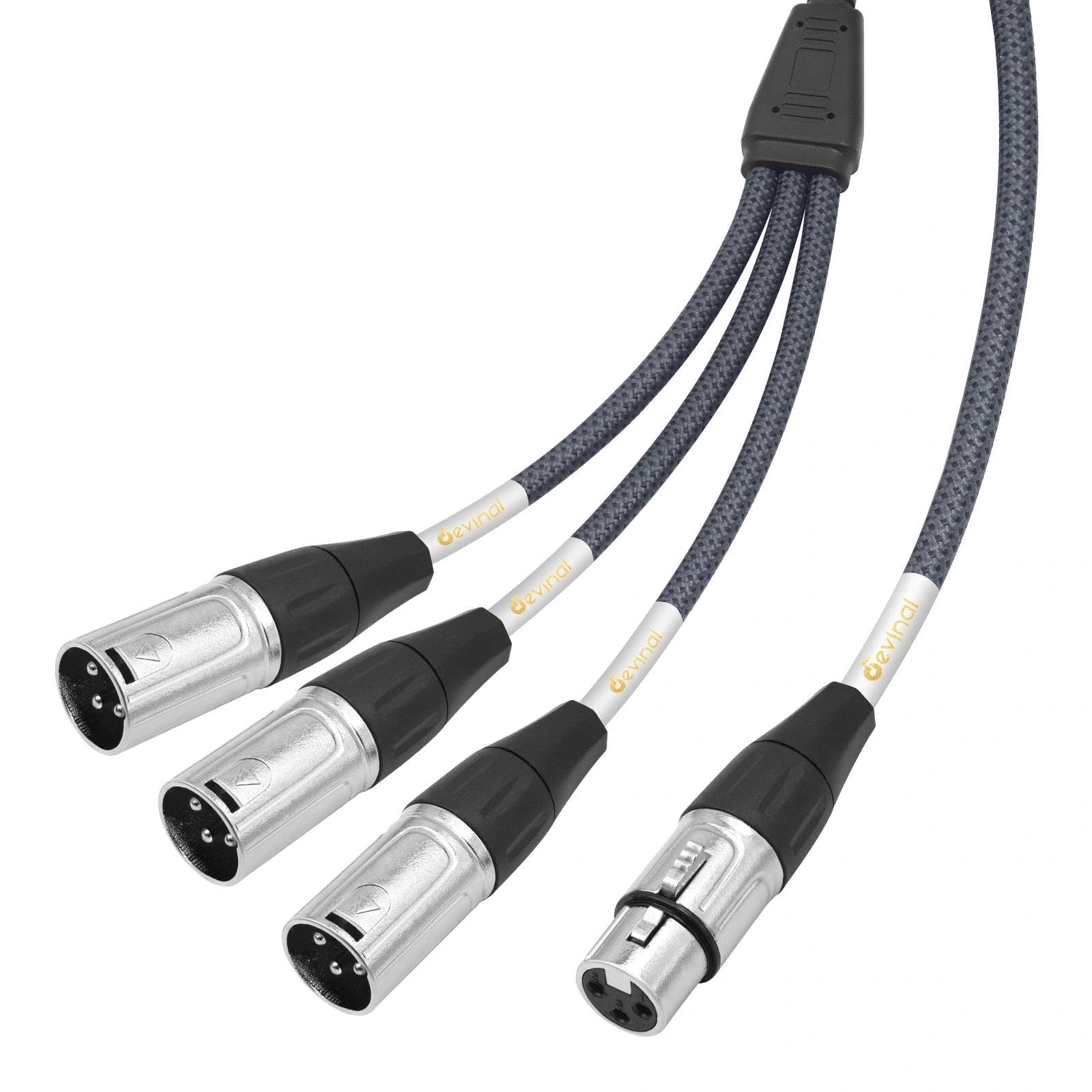 Câble répartiteur XLR micro pour enregistrement studio Devianl - 8