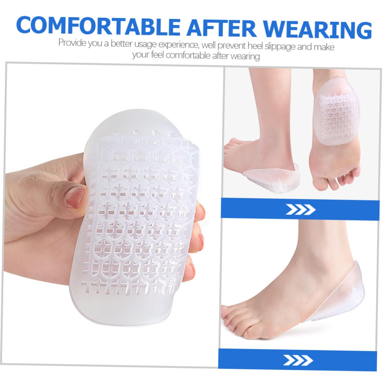 Healeved 5paare U-förmige Fersenpolster Für Schuhe Sanfte Dämpfung Und Schutz Für Fersenschmerzen Hochwertige Fersenpolster Für Und Für Sport Und Alltag