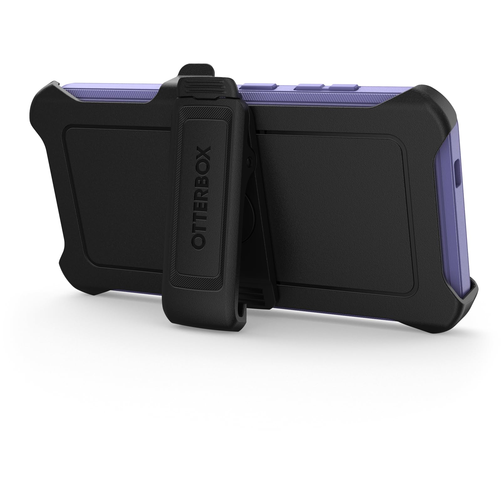 OtterBox Defender Etui do Samsunga Galaxy S24, wytrzymałe i trwałe, z ochroną portu, z podpórką z klipsem do kabury, fioletowe (Mountain Majesty)