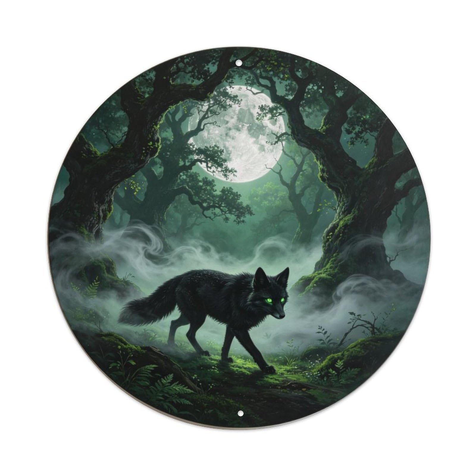 Mystic Woodland Metal Tin Sign Plaque