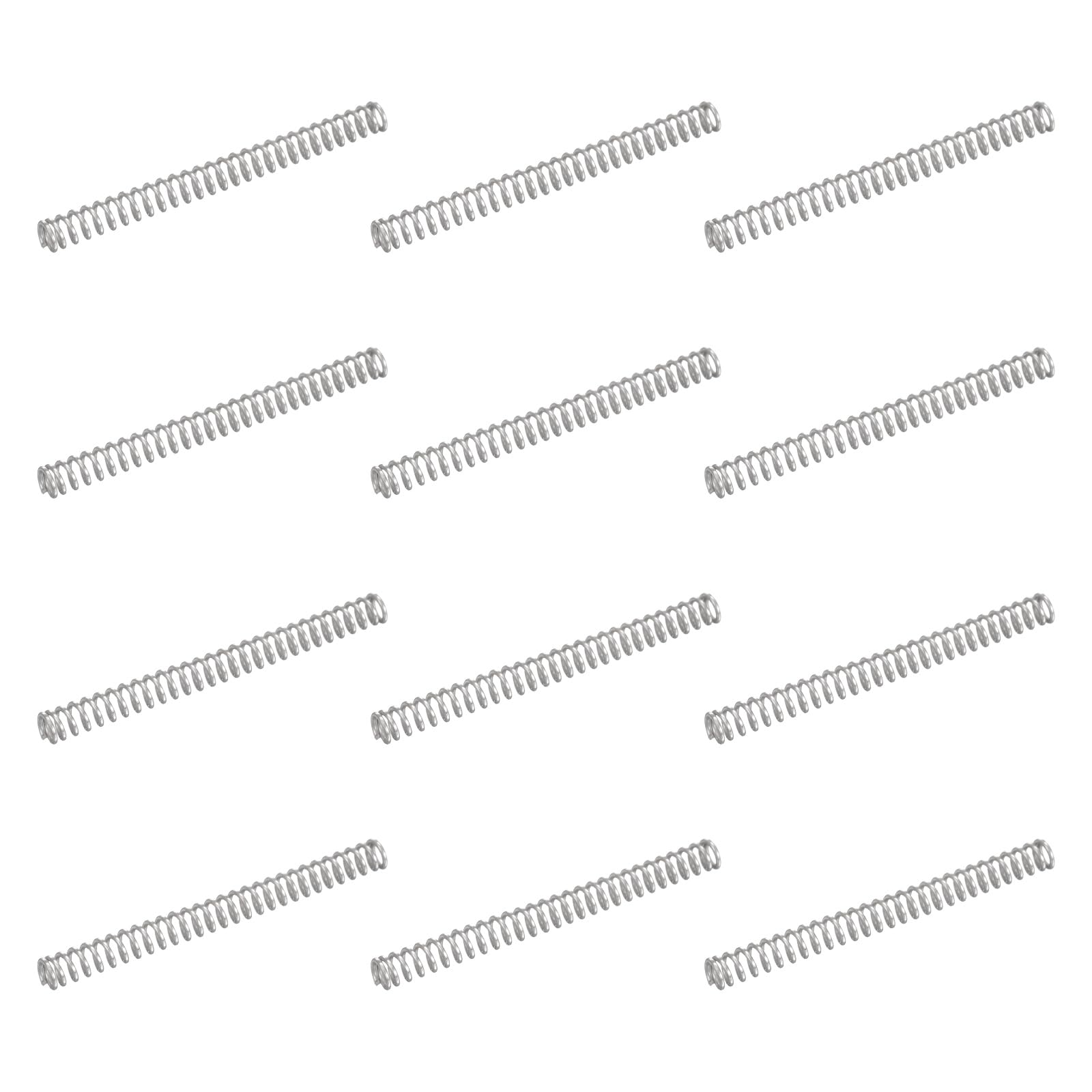 uxcell 50Pcs 304 Stainless Steel Compression Springs,0.5mmWD, 5mm ODx30mm L — Amazon image 12