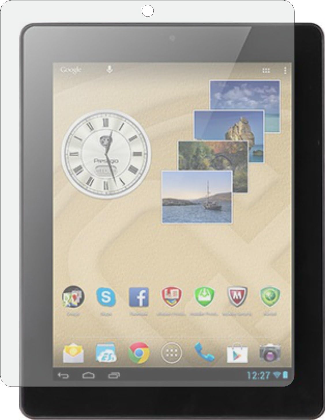 Screenguard For Prestigio Multipad 4 Ultra Quad 8.0 3G, Fiber Tempered Glass Screen Protector, Screen Guard for Prestigio Multipad 4 Ultra