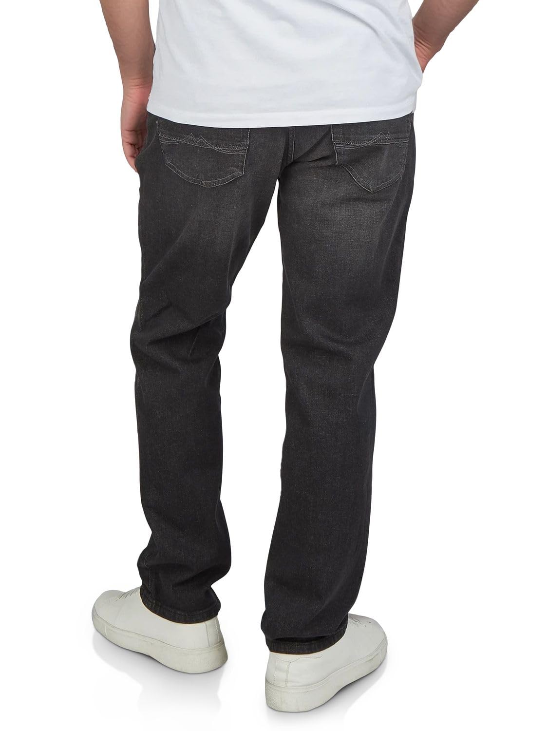 MUSTANG Jeans Herren Stretch lang Straight Fit Washington Jeanshose Hose | Denim Blau Schwarz 30 31 32 33 34 36 38 40 42 44