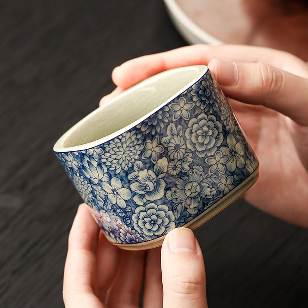 GSOUL Kungfu Tea cup Creative And Simple Personal Host Cup Single Kung Fu Tea Set Ceramic Small Tea Cups