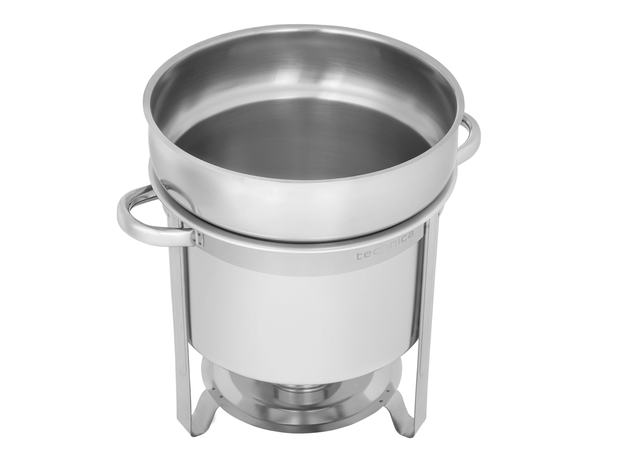TECHNICA Podgrzewacz do zupy ze stali nierdzewnej 11L – Chafing Dish na bufety i imprezy – Profesjonalny podgrzewacz do żywności – – Podgrzewacz do żywności 36x29x33 cm