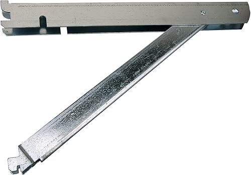 Knape & Vogt John Sterling BK-0103-14 Soporte de estante doble de montaje rápido de 13 pulgadas