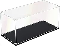 Vista 14 de vitrina de acrílico transparente, vitrina autoensamblable para coleccionables, figuras de acción, muñecas, juguetes – Caja de vidrio alternativa