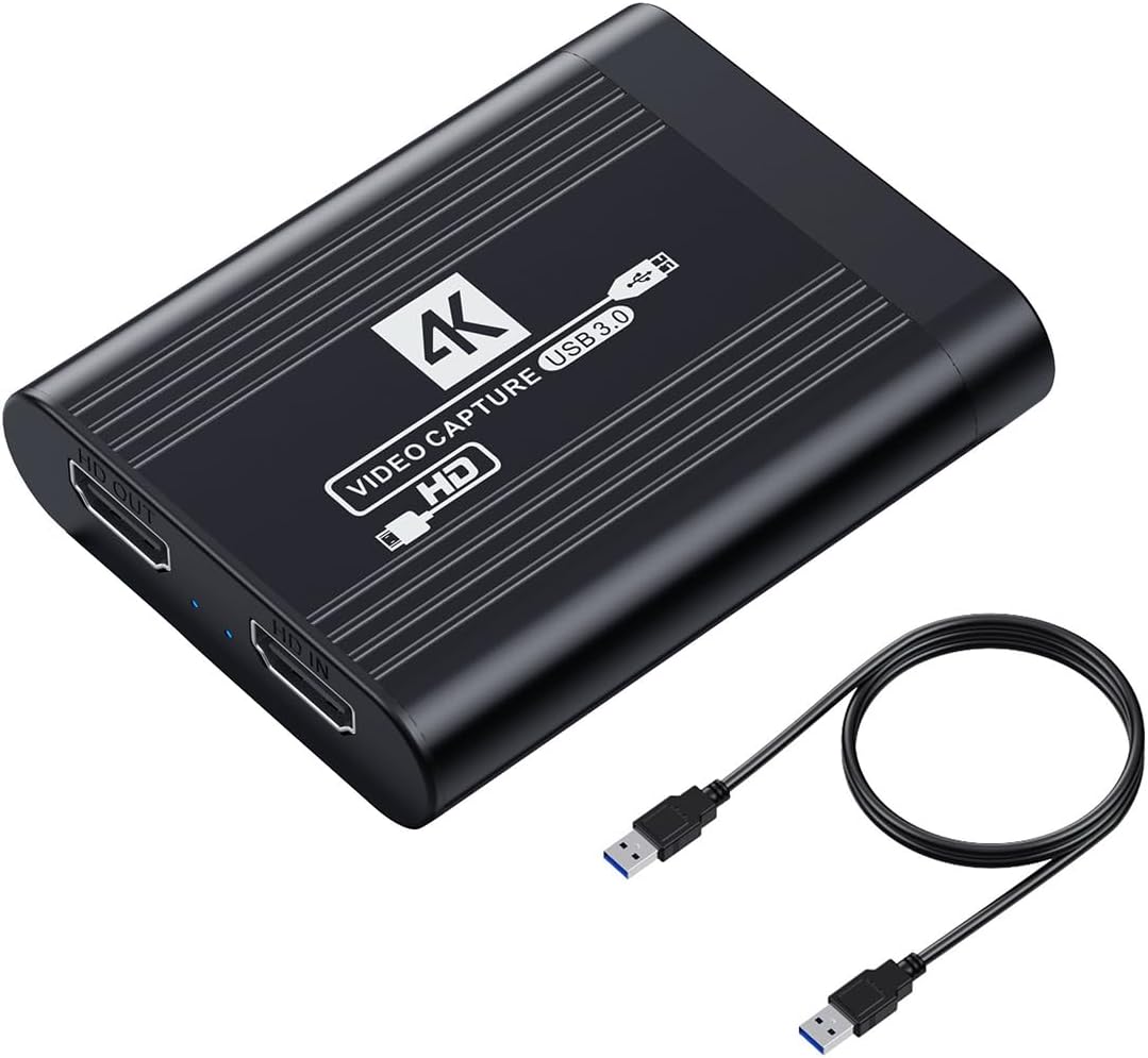 CY HDMI Capture Card 4K Video Live Streaming USB Data for Camera Game Set-Top Box Recording Computer DVD