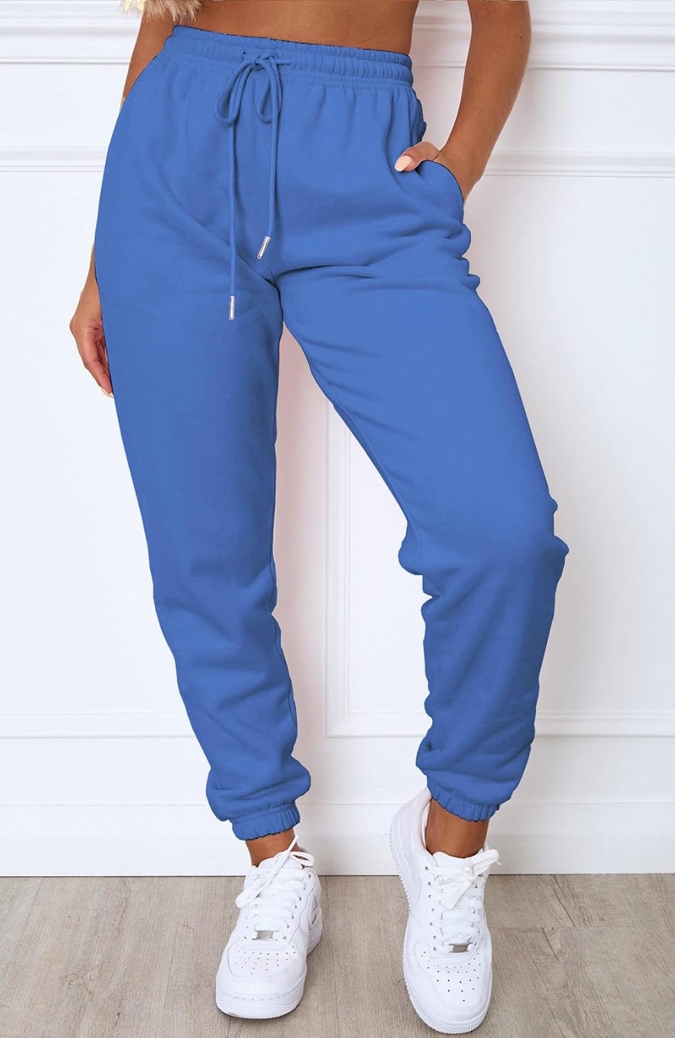 Waitfairy Sweatpants Women - Joggers for Women High Waist Baggy Sweat Pants for Womens Joggers with Pockets - Image 2