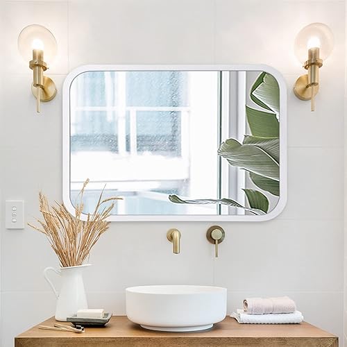 Miniatura 4 de AOAOPQ Espejo de pared para baño, pequeños espejos rectangulares para pared