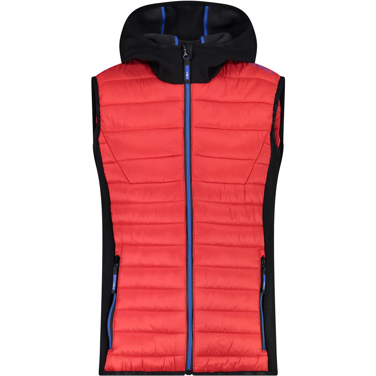 CMP Gilet Ibrido Antistrappo Da Bambini Con Cappuccio Fisso VEST Unisex
