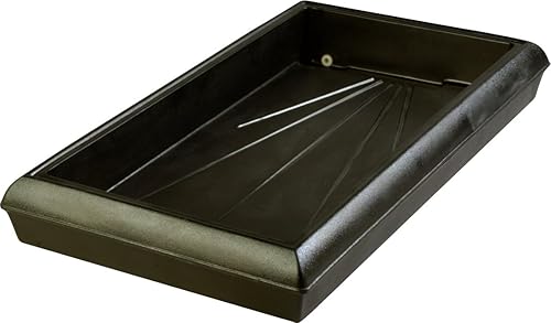 Carlisle mesa buffet portable de bar para servir ensalada, cinco estrellas, Negro, 1