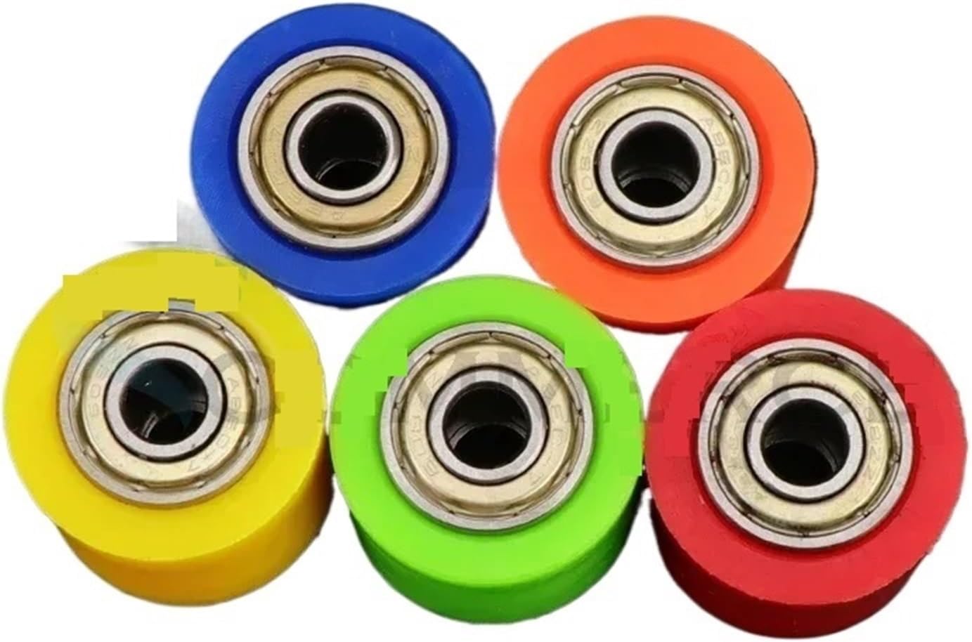 Bike Chain Tensioner 8/10mm Drive Chain Roller Pulley Wheel Slider Tensioner Guide for Pit Dirt Street Bike Motorcycle