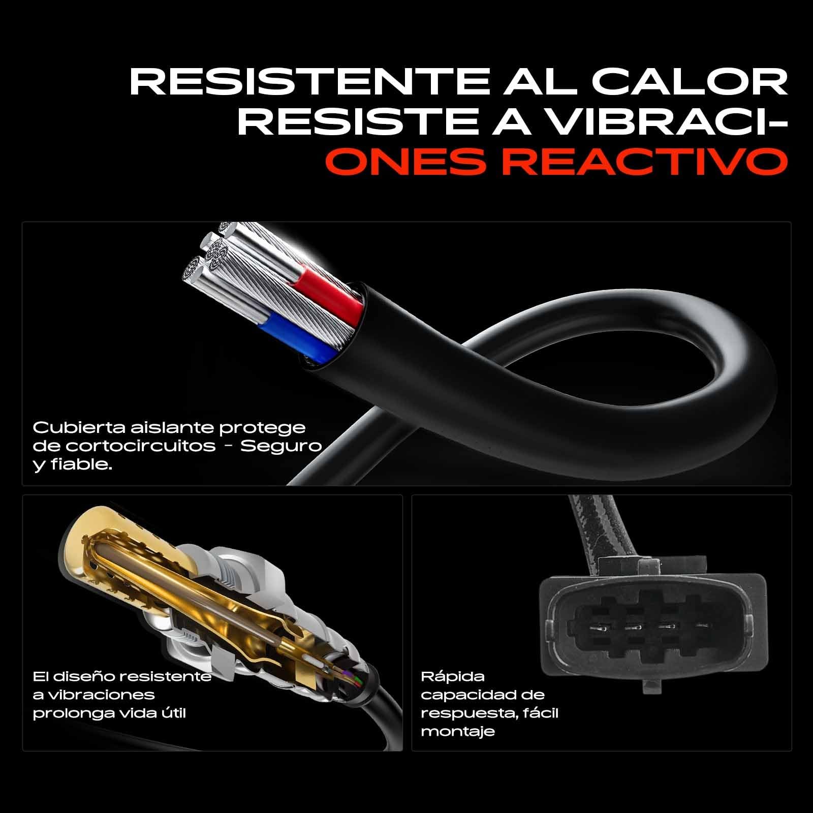 Frankberg Sonda de control Lambda 0258005007 | Compatible con: Astra G Sedán T98, Caravana Astra G T98, Astra G CC T98, Corsa B S93