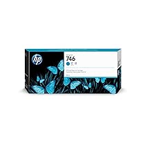 HP 746 P2V80A, Cartuccia Originale, Compatibile con le Stampanti DesignJet Serie Z6 e Z9, Ciano
