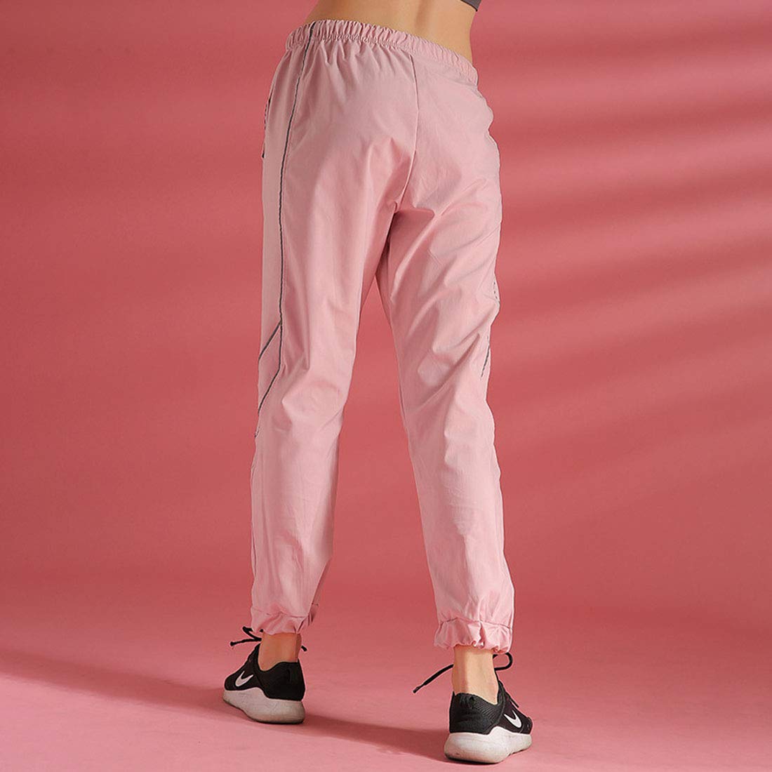 Moda Mallas Pantalones Deportivos Leggings Mujer, con Bolsillos Leggings De Entrenamiento para Correr, Ocio Transpirable Suelto, para Ciclismo De Gimnasio Running Daily Leisure Elegante