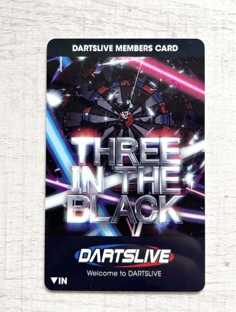 THREE IN THE BLACK セクシー ダーツライブカード