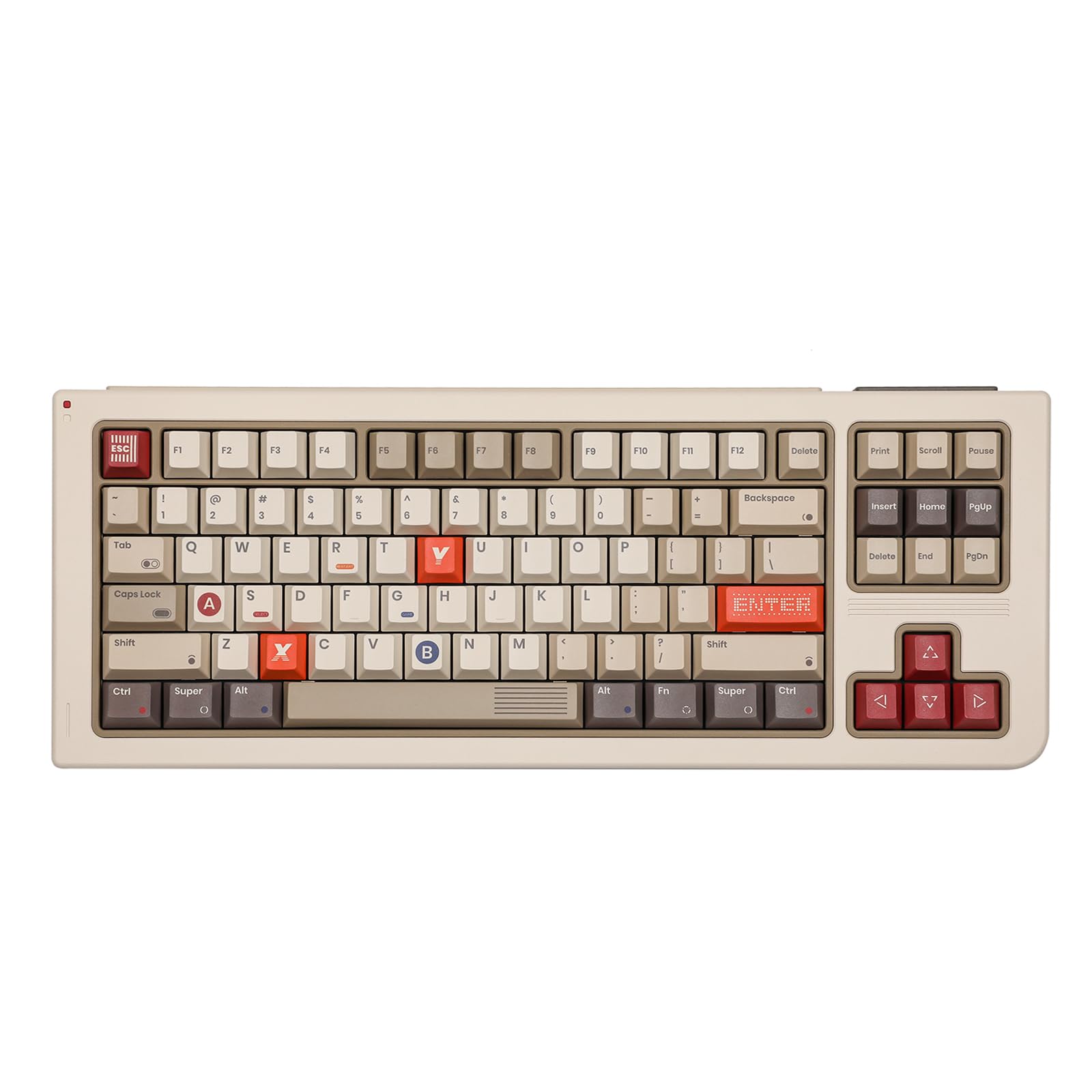 Amazon.co.jp: EPOMAKER 80Retros Game 1989 キーキャップセット