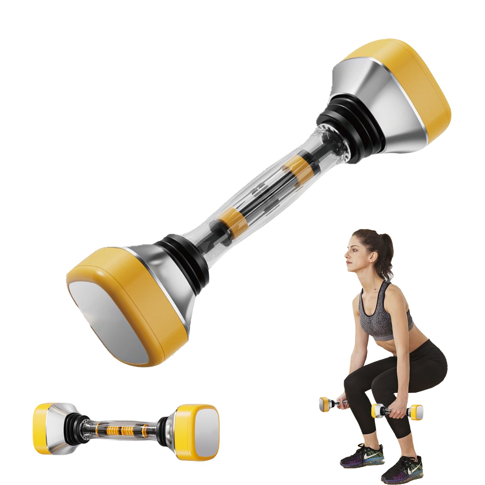 Hanteln Set, Vibrations-Schwinghantel,10-30kg Verstellbare Kurzhanteln Set,Rutschfeste Vibrationshantel,Gewichte Hantel für Krafttraining, Fitness, Home Gym, Geschenk