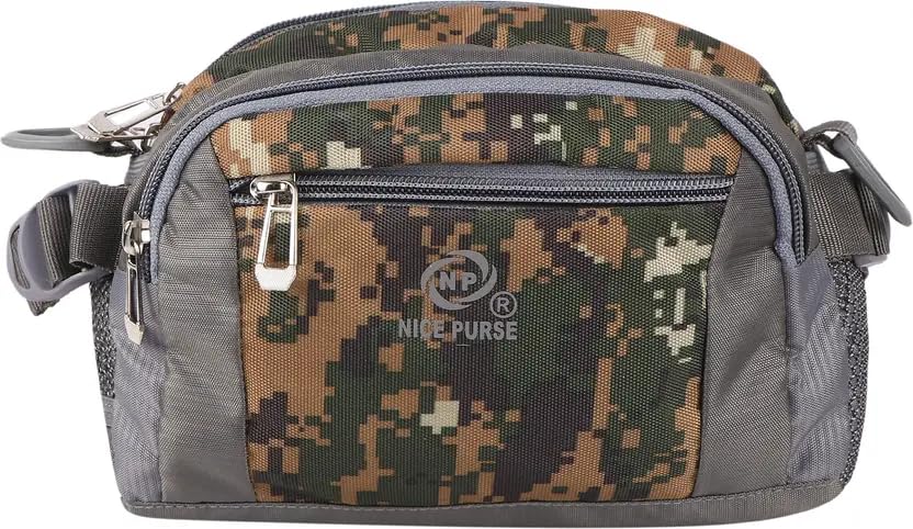 nice purse Waist Pack, 4 Pockets, Water Repellent Nylon, Camouflage Print, 35 x 30 x 12 cm-picture-16