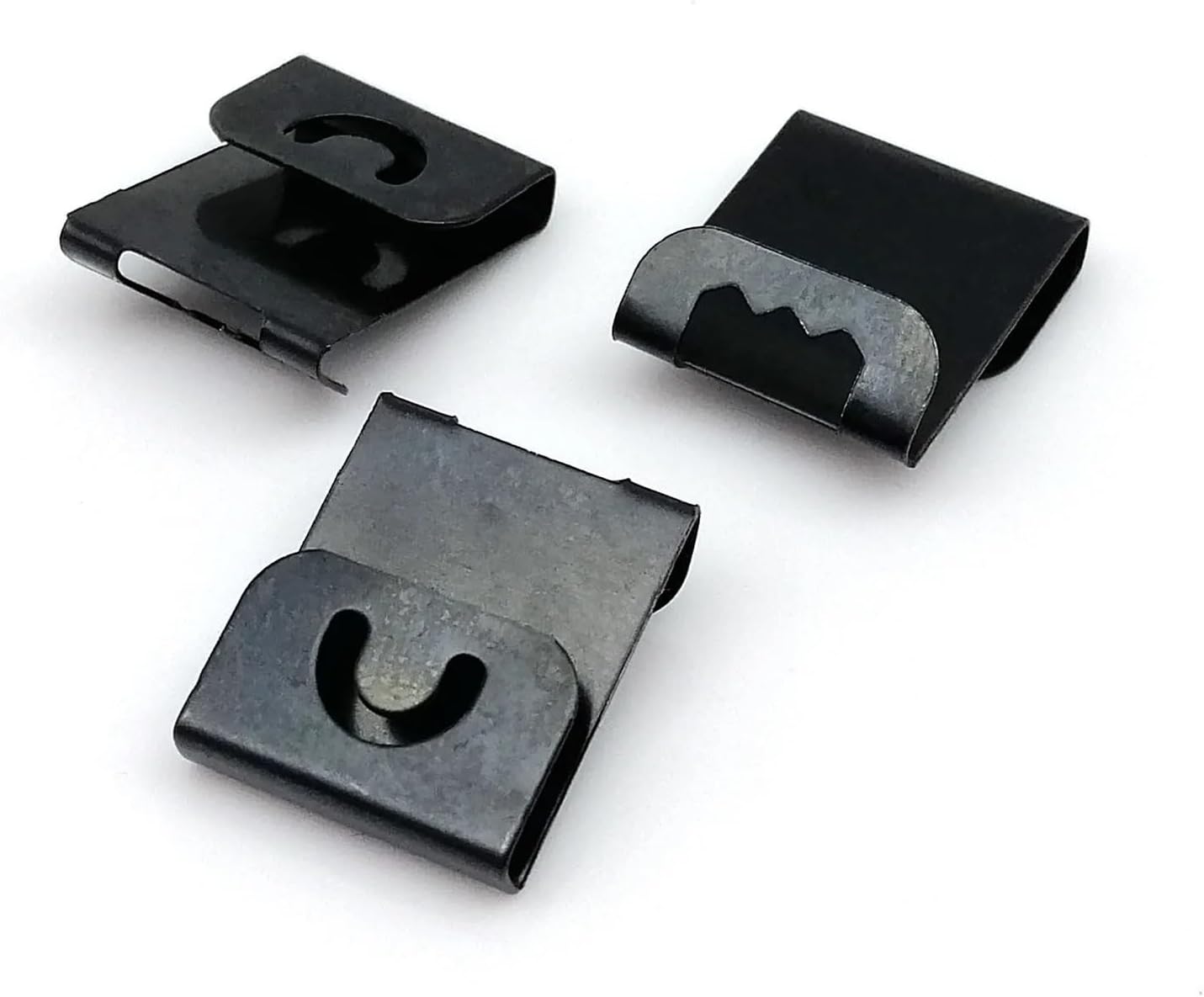 Picture Frame Backing Clips 500pcs Black Picture Photo Artwork Paint Scrapbook Frame Backboard Hanger Hook Sawtooth Saw Tooth S Clip Brad for Hanging Pictures