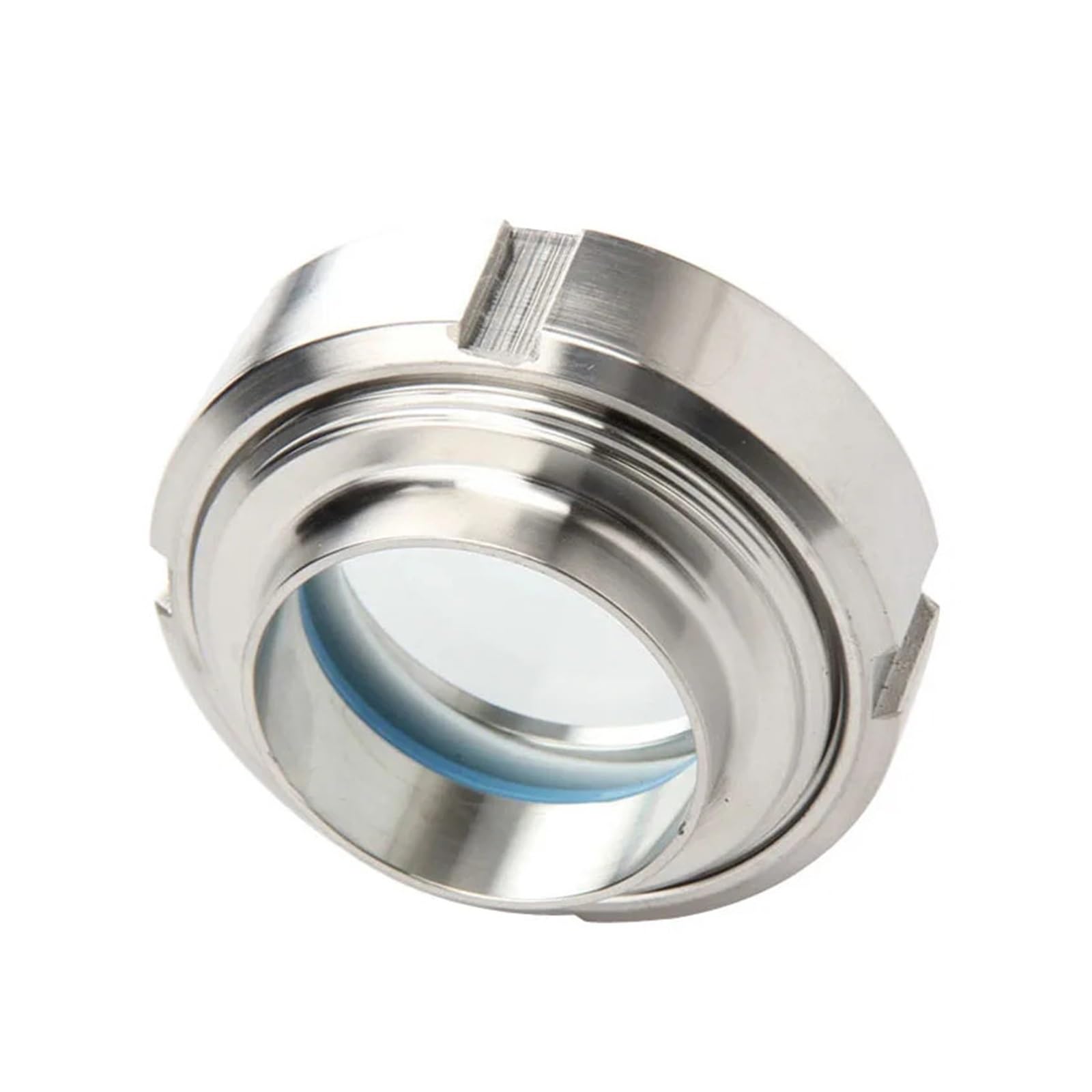 25mm-108mm Pipe OD Threaded Removable Weld On Sight Glass Tower Diopter Stainless Steel 304(76mm)