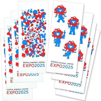 チョコミント様　新品　大阪万博　ミャクミャク　フェイスタオル　２枚組　5セット チョコミント様 新品 大阪万博 ミャクミャク フェイスタオル 2