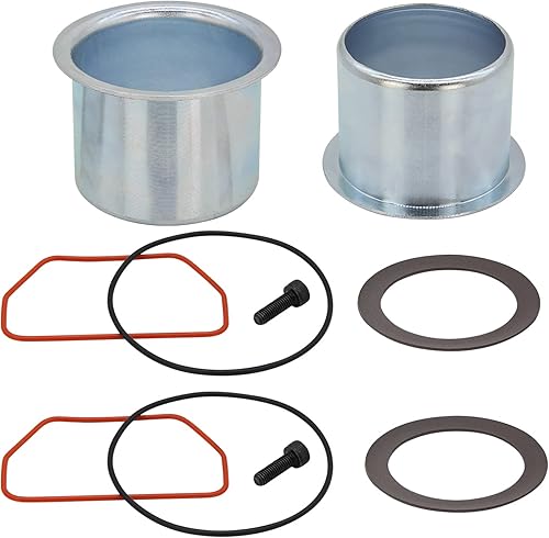 Thaekuns K-0650 Kit de manguito de cilindro para compresor de aire y anillo de compresión, kits de servicio de compresor de aire de cable para