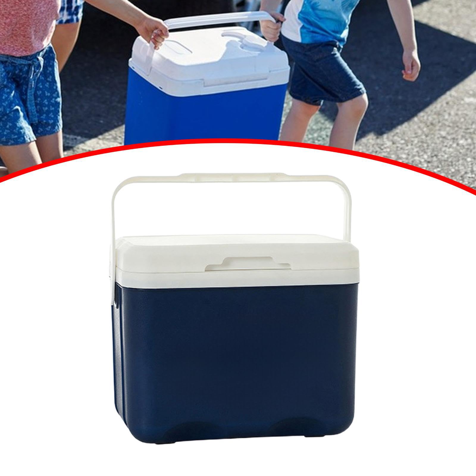 Borsa refrigerante per esterni con scomparto isolato, display della temperatura, custodia isolata, perfetta per picnic, escursionismo, contenitore per alimenti