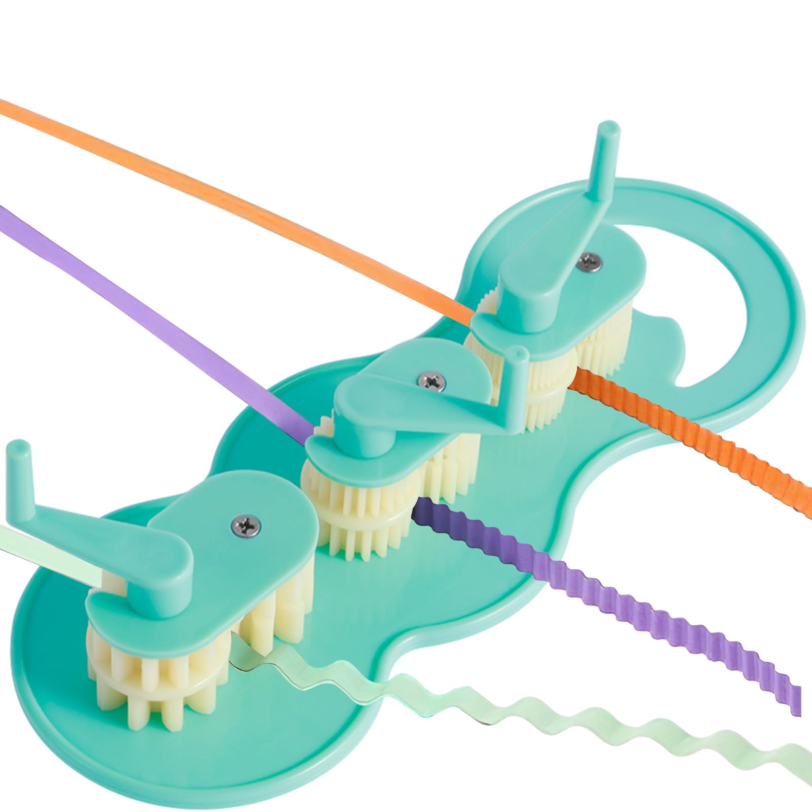 YLMFTNU Paper Crimper, Plastic Paper Quilling Crimping Tool, Paper Slip Wave Shaper Making Tool, Handmade Quilling Crimper DIY Quilling Supplies for Paper Quilling Papercraft, Blue