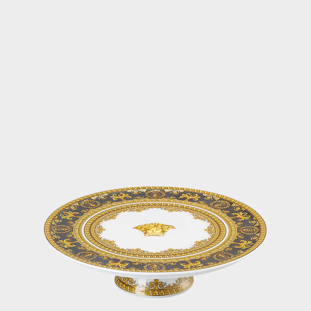 Versace Meets Rosenthal I Love Baroque Flat Plate with Foot diam. 21 cm