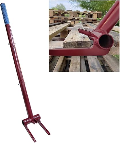 Pallet Buster - Herramienta de destrucción de cubierta con eliminación de clavos, barra de demolición resistente para romper paletas y cubierta (con