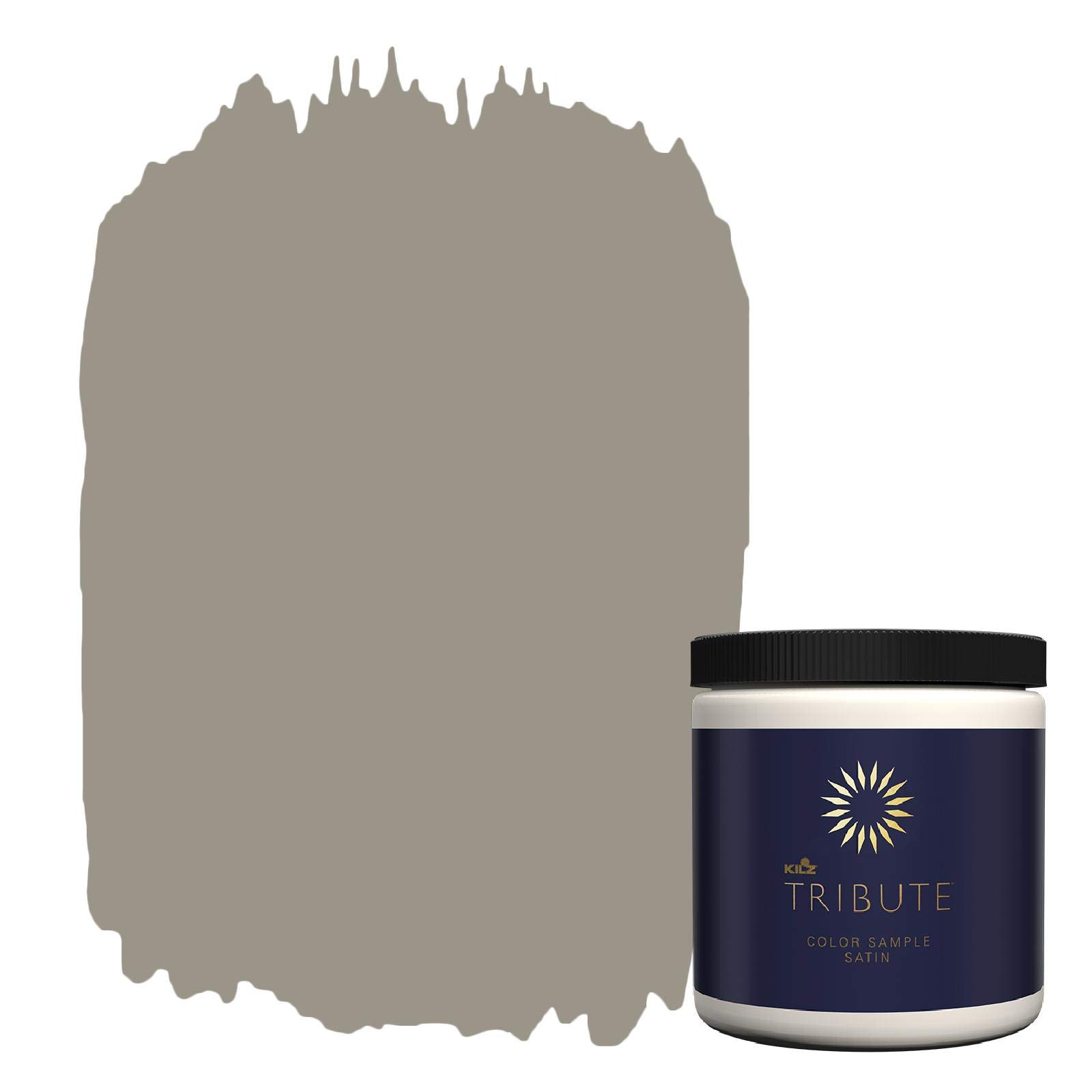KILZ TRIBUTE Paint & Primer, Interior, Color Sample, Heirloom Brooch, 8 Ounces