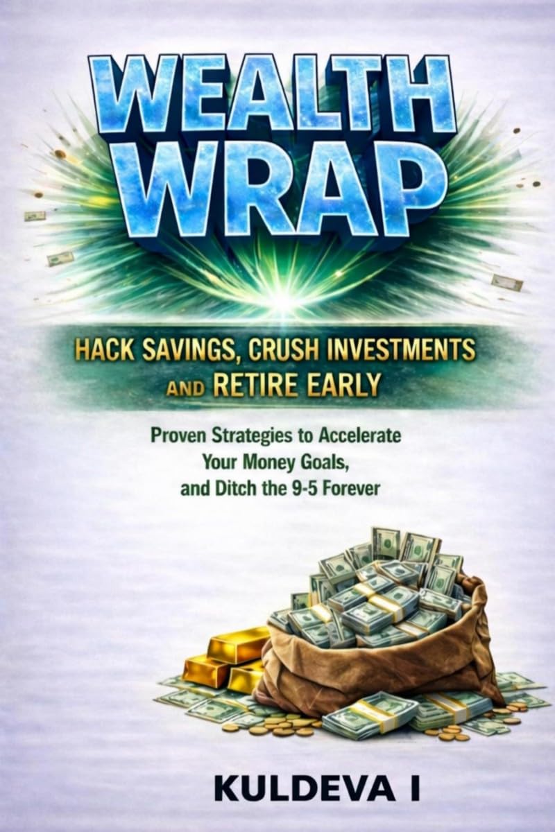 Wealth Wrap- Hack Savings, Crush Investement and Retire Ealry: Proven Strategies to Accelerate Your Money Goals and Ditch the 9-5 Forever