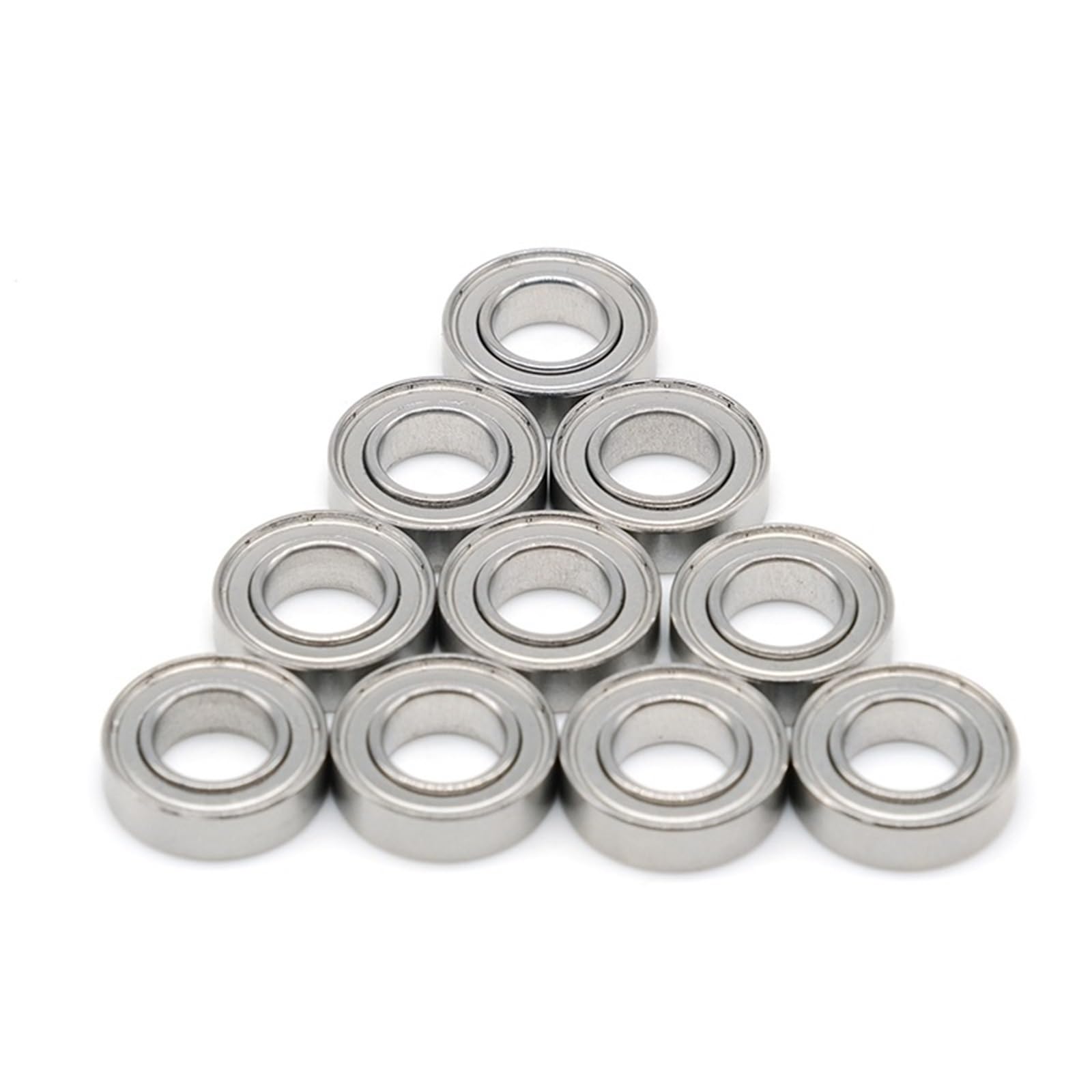 Rodamientos de bolas de acero inoxidable S6800ZZ (10 x 20 x 5 mm, 10 unidades)