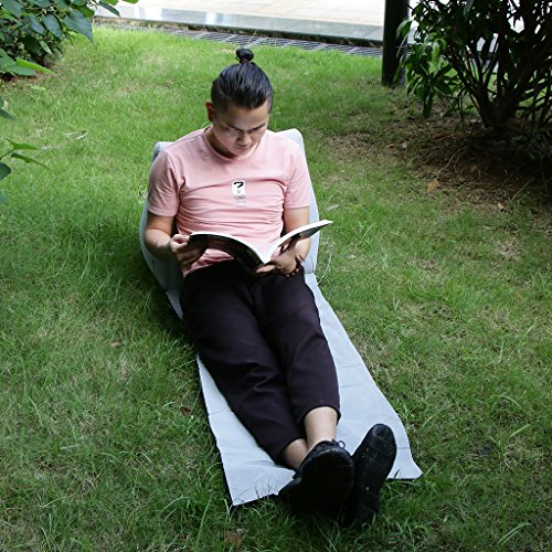 YIJU Inflando Espreguiçadeira de Camping de Praia Travesseiro de Volta Almofada Cadeira Cama Infláve