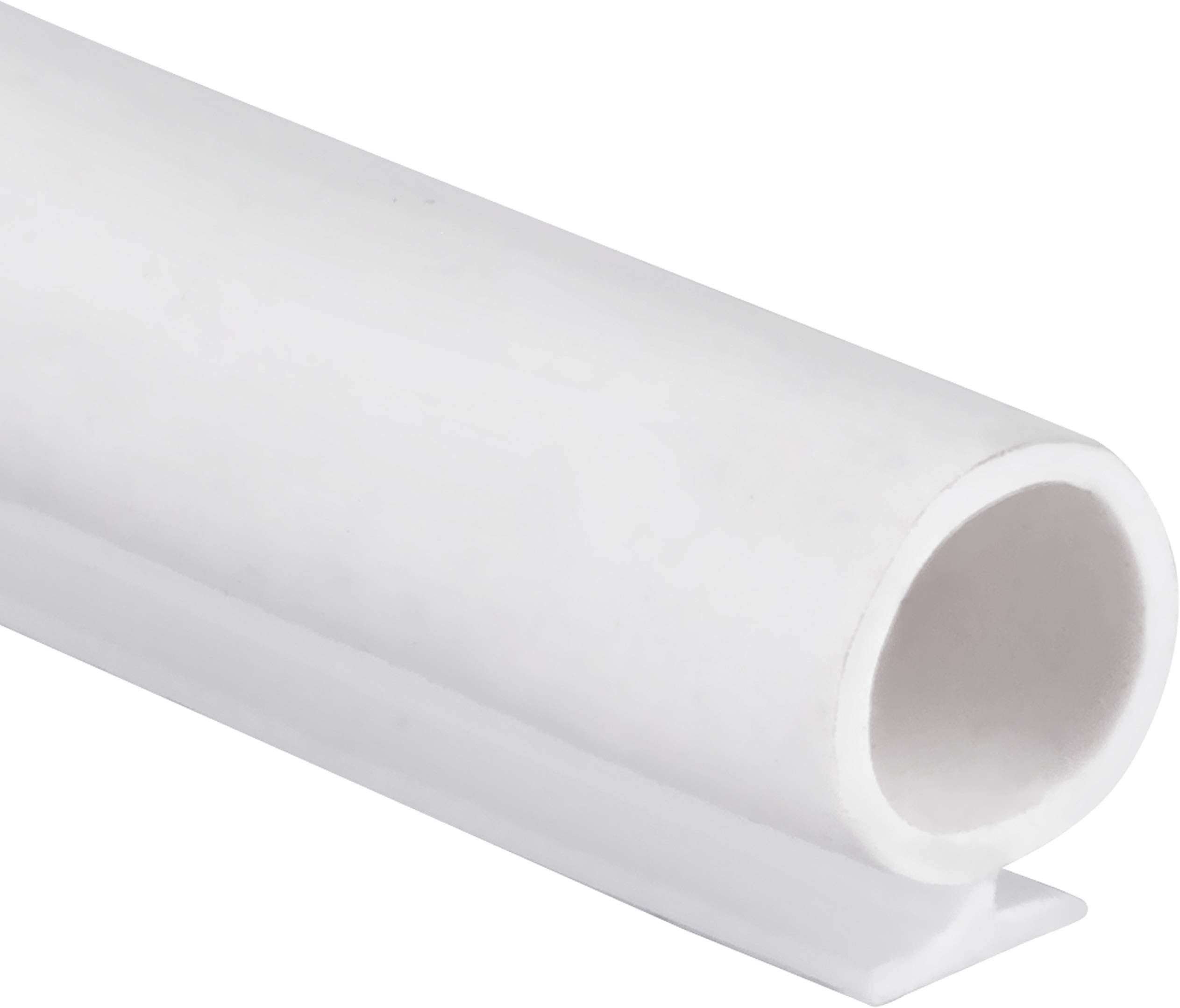 T-Slot Mount Window Weatherstrip Seal 5/16" Bulb Bubble for 3/16" Slot Receptacle 3 Colors & 5 Length Options (50', White)