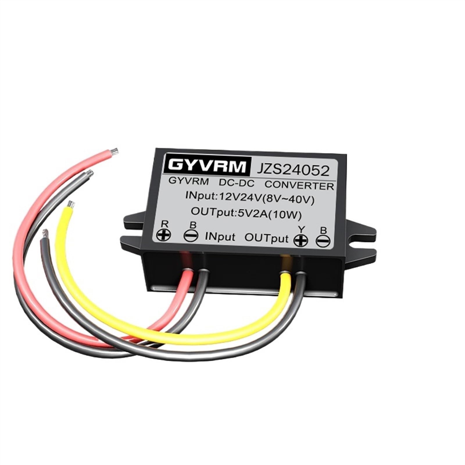Convertisseur 12V24V à 5V 2A, régulateur abaisseur de tension étanche pour voiture