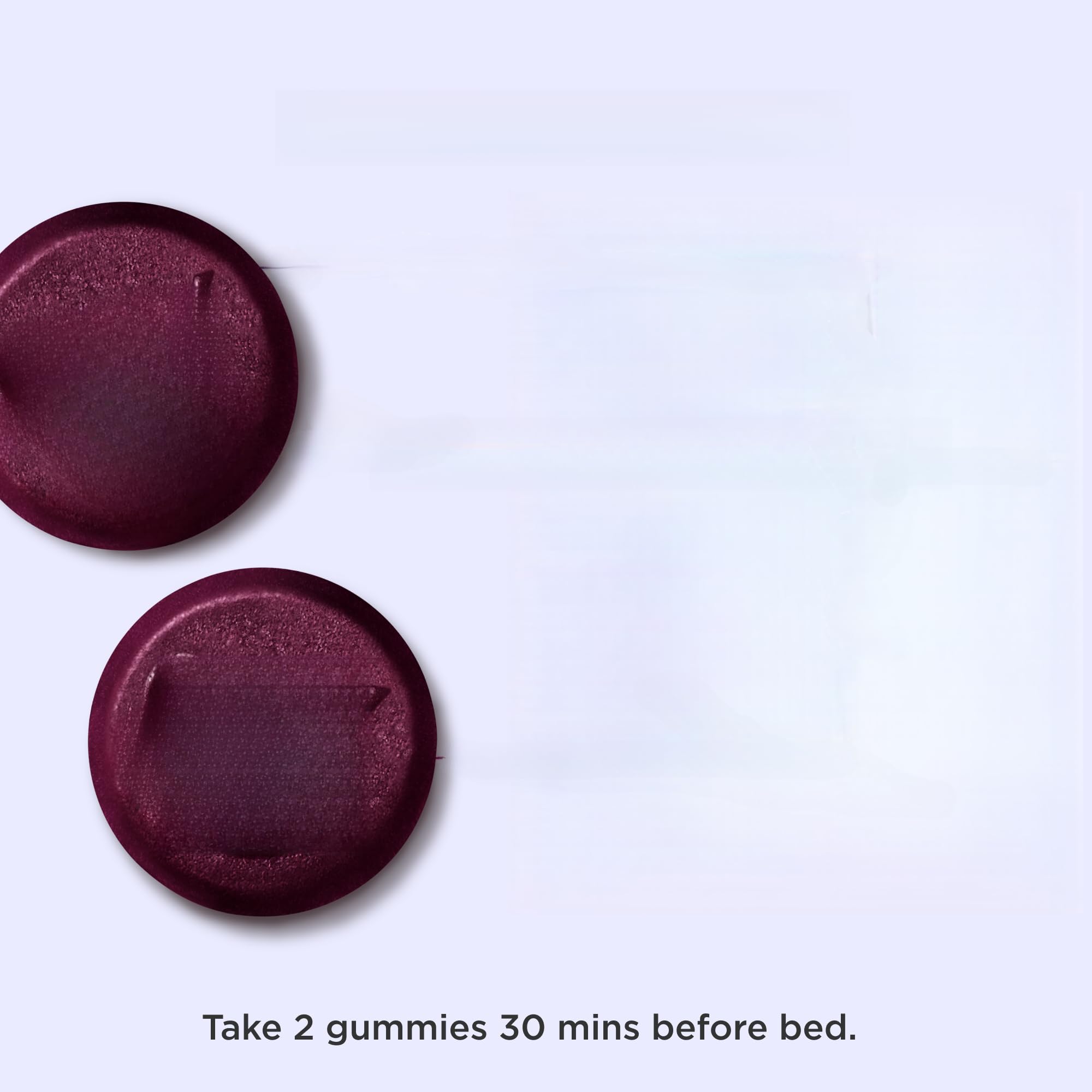 Sleep Gummy, immunitaire et aide au sommeil, transforme la bonne nuit en une baie de minuit moelleuse et moelleuse - 120 capsules (2 pièces)