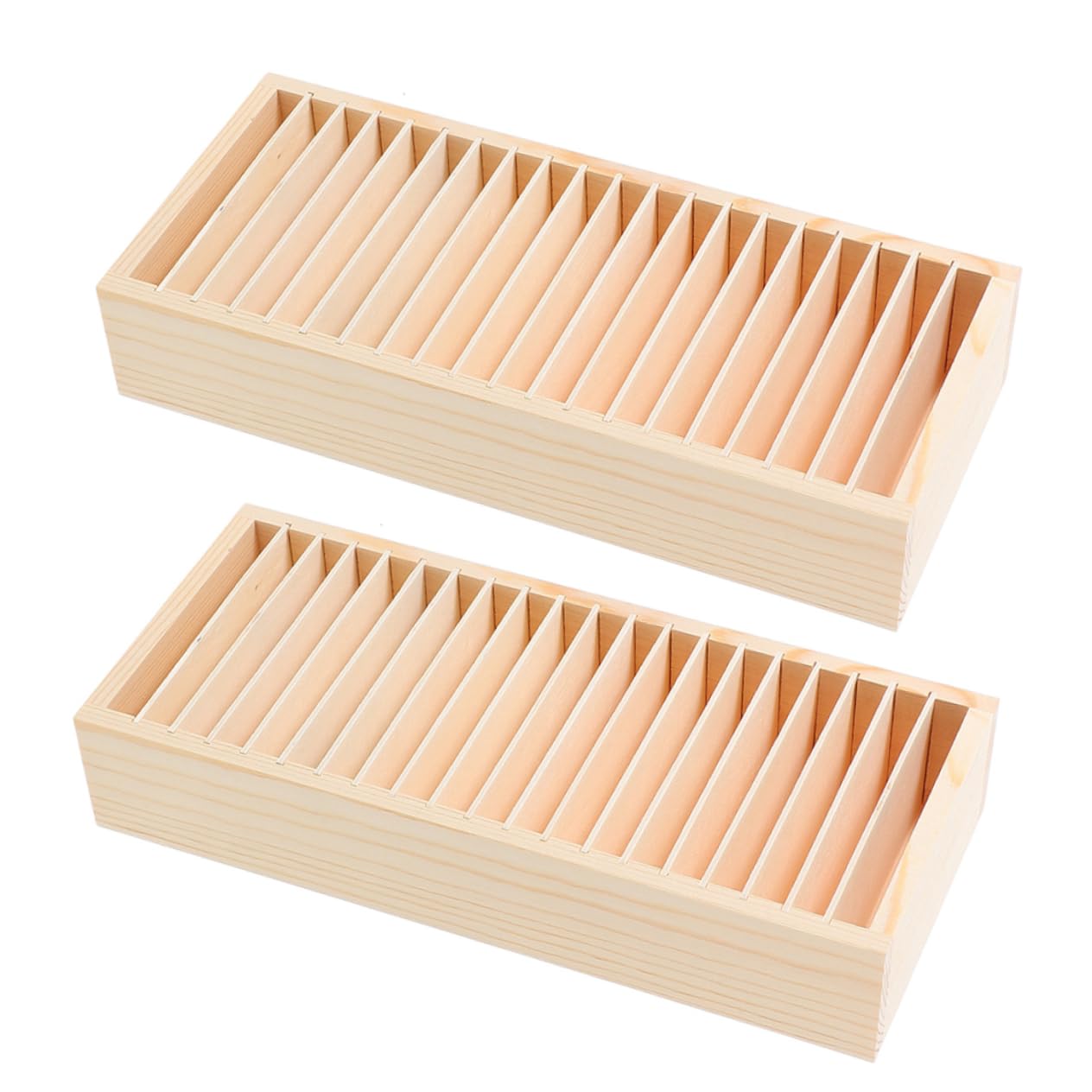 Generic 2 Szt Drewniane Pudełko Do Przechowywania Kart Drewniane Etui Na Wizytówki Stolik Na Karty Drewniane Małe Etui Na Karty Drewniane Etui Do Przechowywania Przenośny Wizytownik
