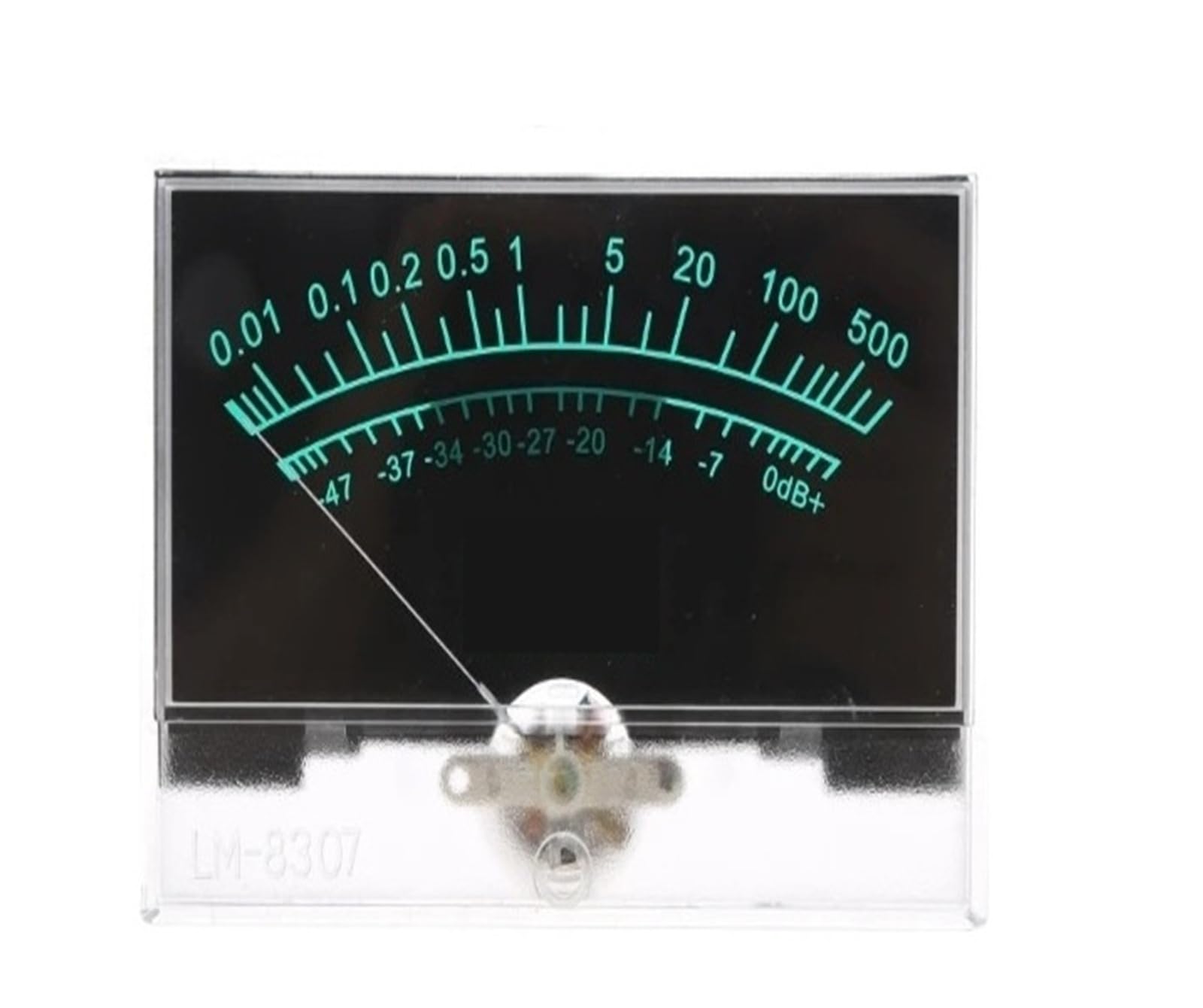 Indicateur de puissance audio analogique haute précision avec panneau rétro-éclairé bleu - 4