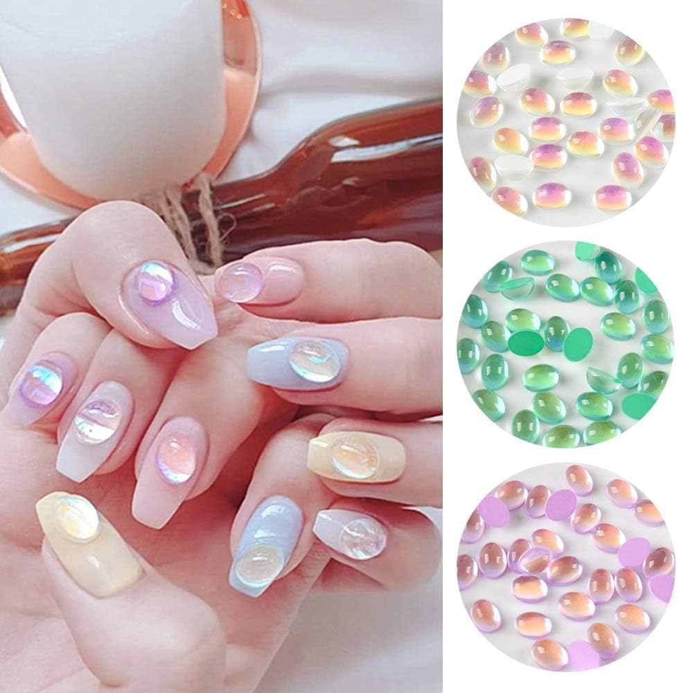 Amazon.co.jp: ネイルパーツ ラインストーン 楕円形 20個 ジュエリー