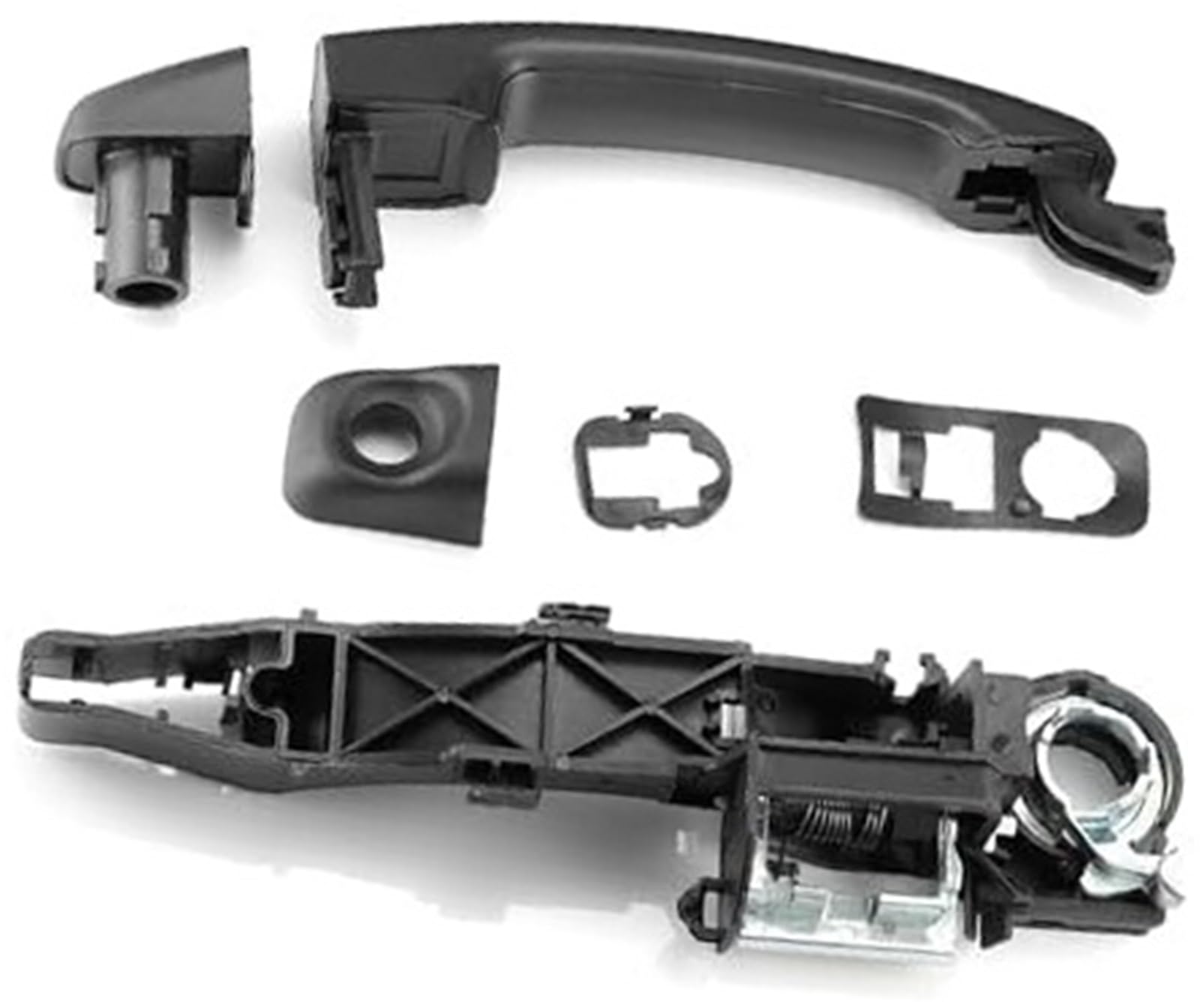 XYWOPO Vehicle Rear Door Catch Left Side Sliding Door Handle Holder, for Renault Master Mk3, for Vauxhall Movano Mk2 806069981R / 806067794R 806073022R