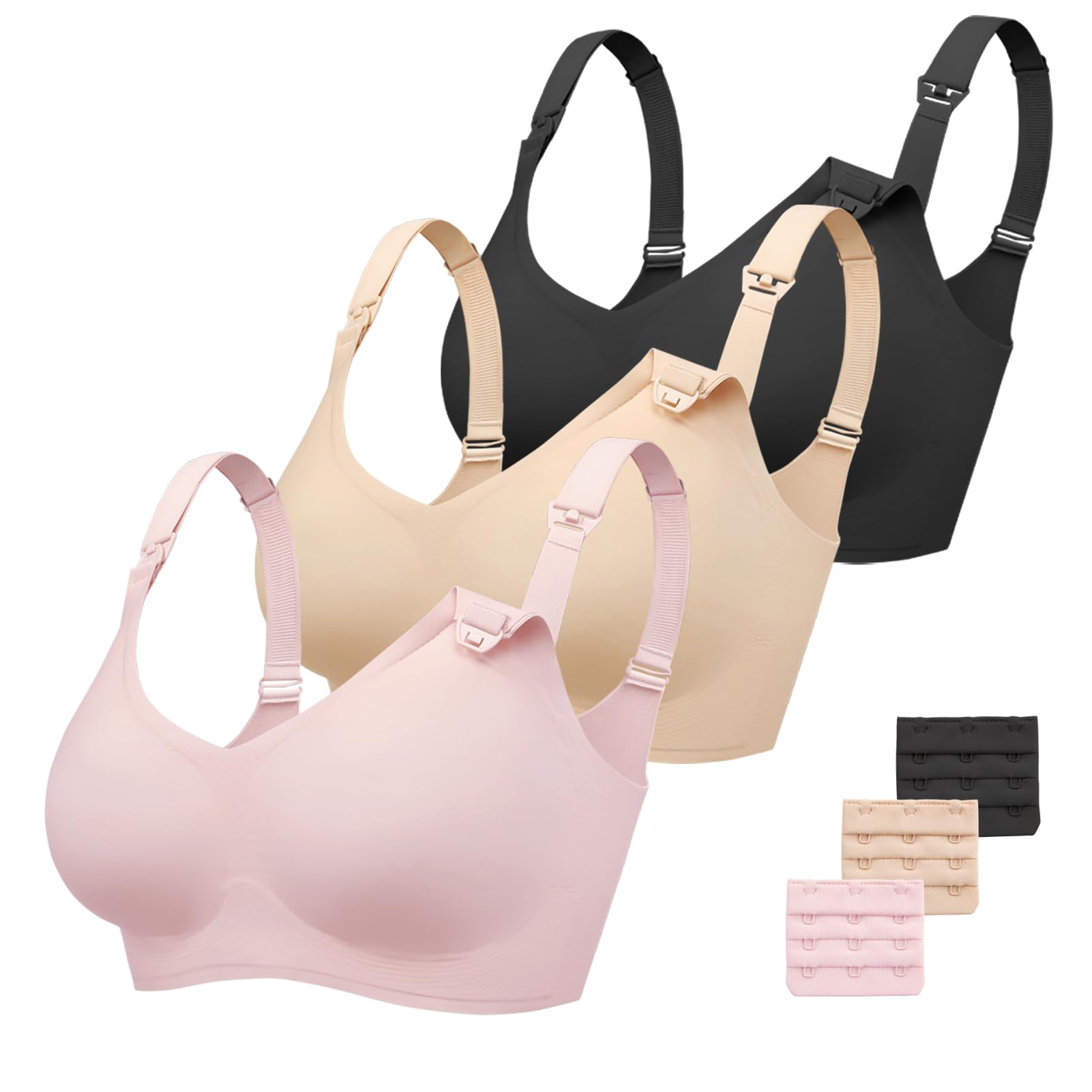 Vinfact 3 Pack Nursing Bras