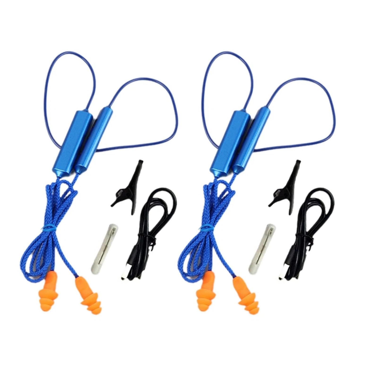 2 x Ohrstöpsel, Bluetooth-Kopfhörer, Geräuschreduzierung, In-Ear-Kopfhörer zum Gehörschutz