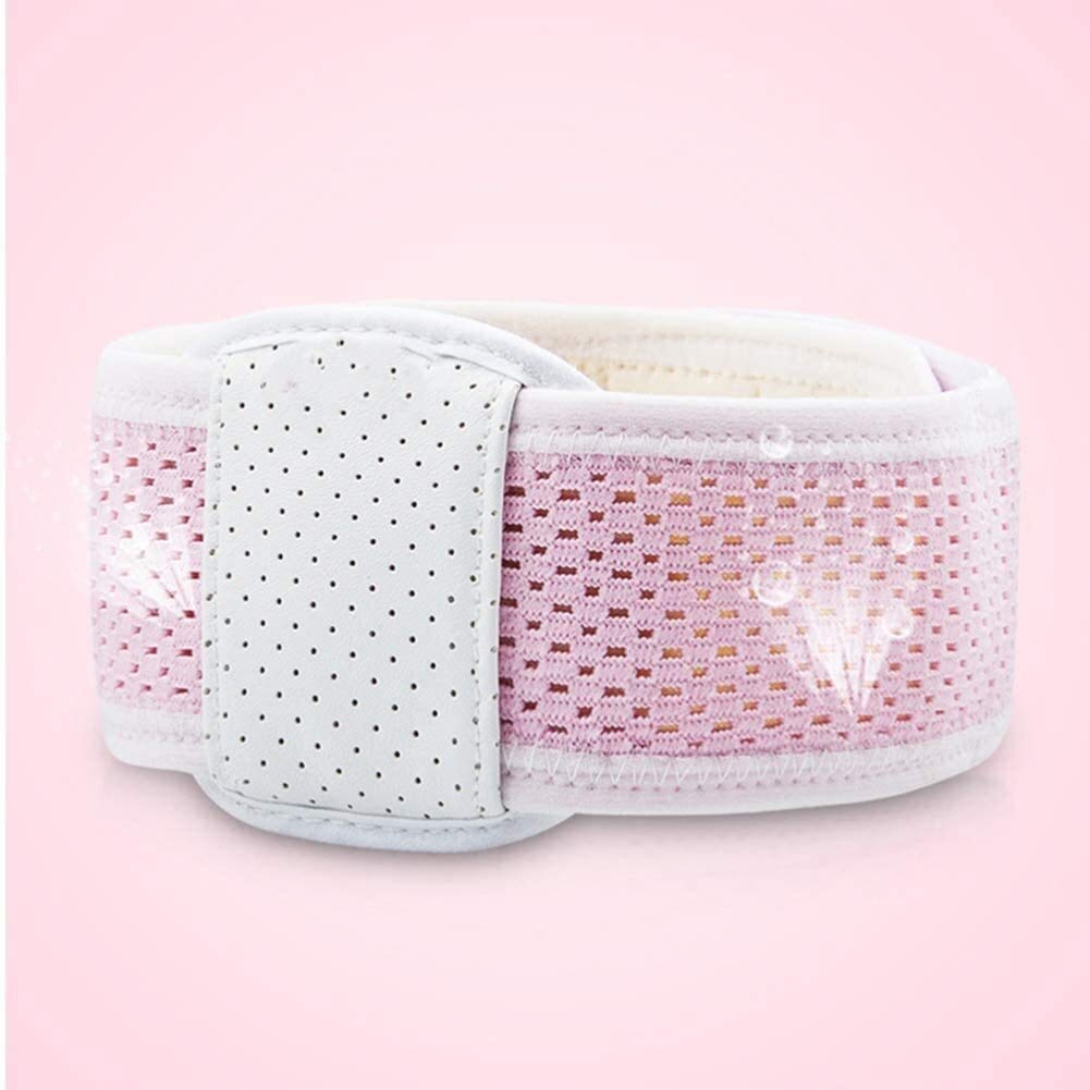 Cinturón de Soporte para Hernia Umbilical Braguero de Soporte para Hernia con 3 Almohadillas de compresión extraíbles y Correas Ajustables para el Tratamiento del bebé Cinturón para Hernia